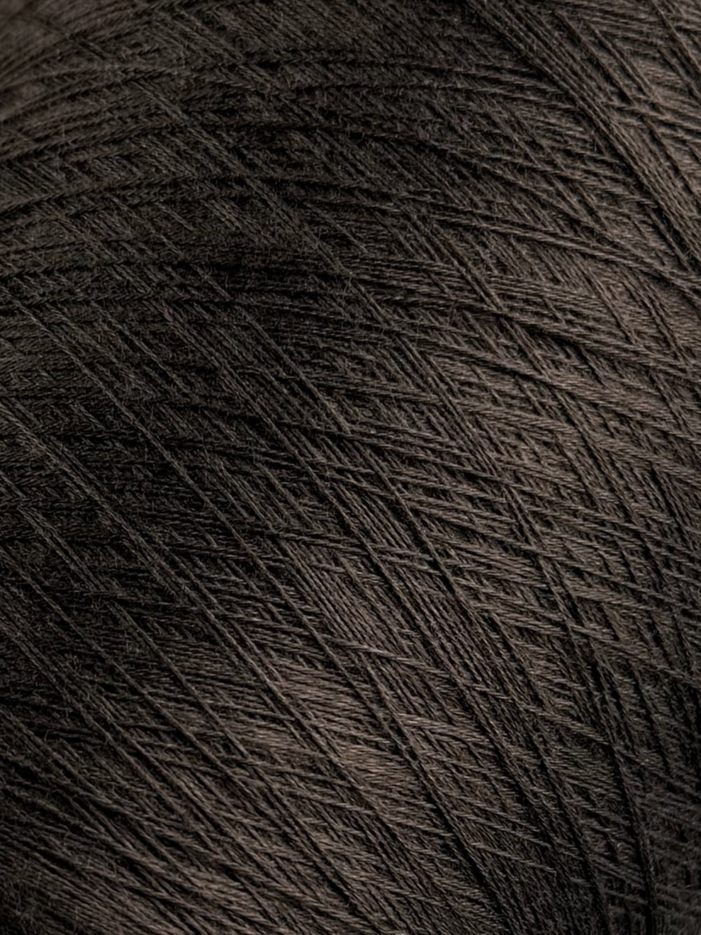 Botto Giuseppe Superzen 2/80 – Fil en mérinos et soie col. Marron froid